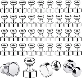 2-x-40x-magnesy-na-tablice-lodowke-mocne-zestaw-srebrne-mini-do-biura-szkol