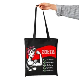 bawelniana-torba-czarna-z-nadrukiem-zolza-idealny-prezent-w1