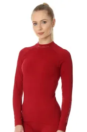 bluza-termoaktywna-damska-brubeck-extreme-thermo-ls15280-bordowy-l