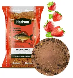 zaneta-wedkarska-harison-duzy-karp-truskawka-1kg-mix-feeder-lin-leszcz