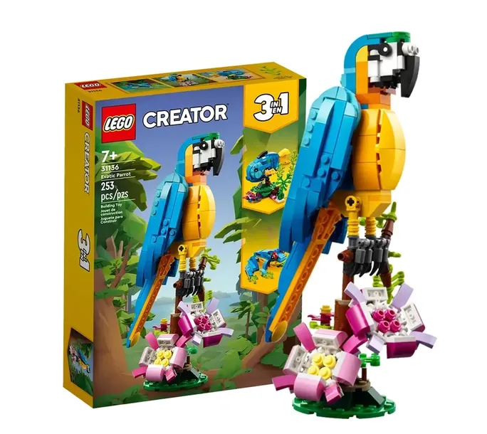 lego-creator-egzotyczna-papuga-stan-nowy-plec-chlopcy-dziewczynki