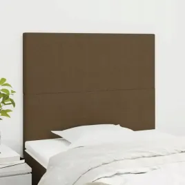 vidaxl-zaglowki-do-lozka-2-szt-ciemnobrazowy-100x5x78-88cm-tkanina