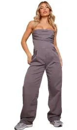 prettylittlething-szary-kombinezon-damski-38-m6t