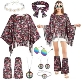 stroj-przebranie-hipisa-boho-lata-70-80-vintage-fredzle-akcesoria-retro