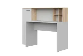 biurko-153-cm-dab-sonoma-bialy-z-regalem-do-biura-pokoju-dziecka-fun