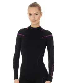 bluza-termoaktywna-damska-brubeck-thermo-ls13100a-czarny-rozowy-xl
