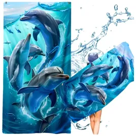 recznik-plazowy-z-mikrofibry-delfiny-na-plaze-szybkoschnacy-3d-150x75-cm