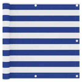 vidaxl-parawan-balkonowy-bialo-niebieski-90x500-cm-tkanina-oxford