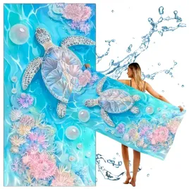 recznik-plazowy-zolw-ocean-z-mikrofibry-na-plaze-szybkoschnacy-3d-150x75-cm