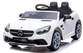 mercedes-slc-300-bialy-piankowe-kola-eva-miekki-fotelik-licencja-akumulato