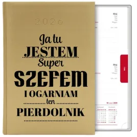 kalendarz-ksiazkowy-zloty-a5-2026-terminarz-super-prezent-dla-szefa-zabawny
