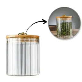 cukiernica-pojemnik-ryflowany-z-przykrywka-bambusowa-rozm-s-550-ml-1szt