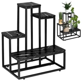 kwietnik-metalowy-antires-czarny-marmur