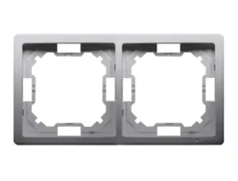 simon-basic-kontakt-ramka-podwojna-metalik-szary-bmr2-21