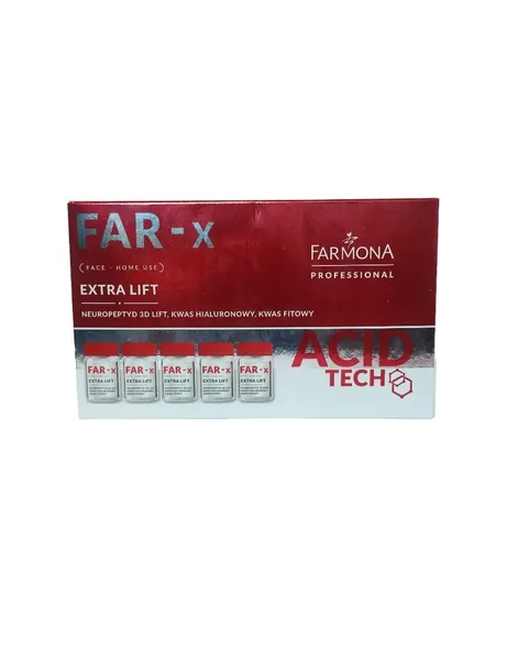 Ampułka mezoterapia Dermapen FAR-x Liftingująca Przeciwzmarszczkowa 5x5 ml