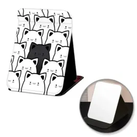 lusterko-kosmetyczne-z-ekoskory-otwierane-strojace-duze-kotki-15-x-20cm