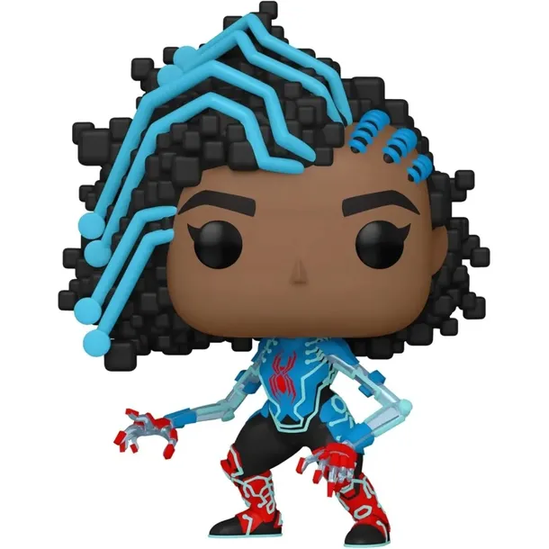 funko-pop-marvel-spider-man-across-the-spider-verse-spider-byte-1229-stan-nowy