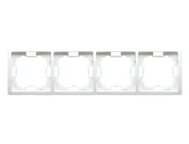 ramka-poczworna-kontakt-simon-bialy