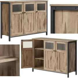 kredens-kuchenny-regal-z-polkami-drzwiami-komoda-przeszklona-do-salonu-loft