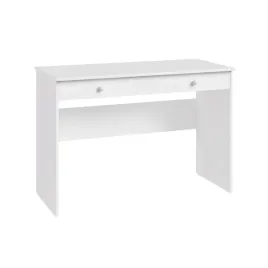 biurko-biale-komputerowe-szkolne-z-szuflada-wolnostojace-proste-basic