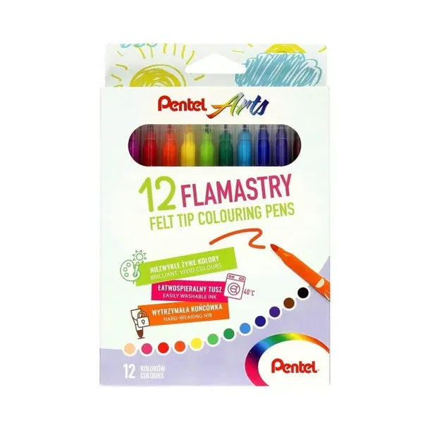 pisaki-pentel-12-szt-stan-nowy