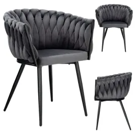 krzeslo-welurowe-plecione-cofton-black-velvet-grafitowe