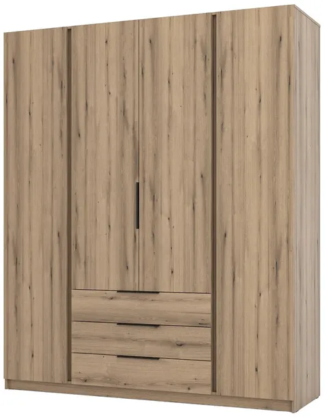 szafa-oceania-4f-3s-czarny-dab-evoke-material-metal