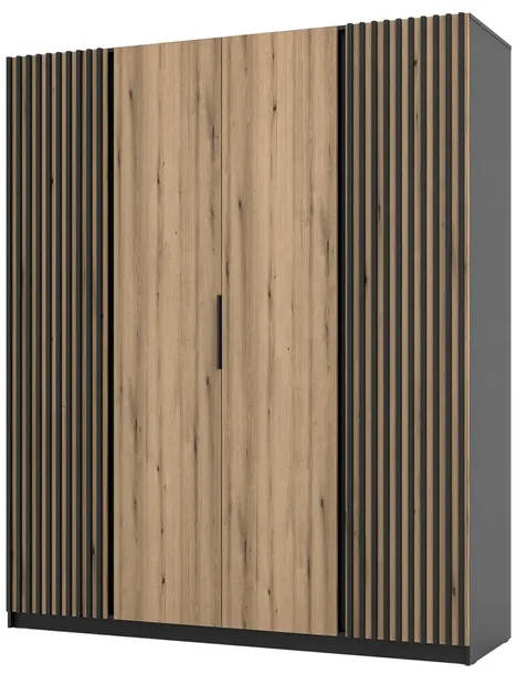 szafa-oceania-2-lam-2f-dab-evoke-czarny-material-plyta-laminowana