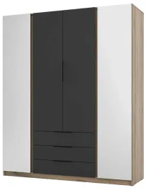 szafa-oceania-2-lustro-2f-3s-dab-evoke-czarny