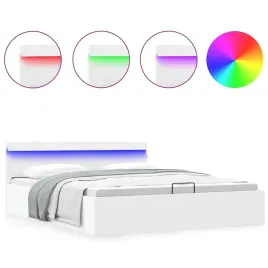 vidaxl-rama-lozka-z-podnosnikiem-i-led-biala-ekoskora-160-x-200-cm