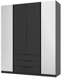 szafa-oceania-2-lustro-2f-3s-czarny-czarny