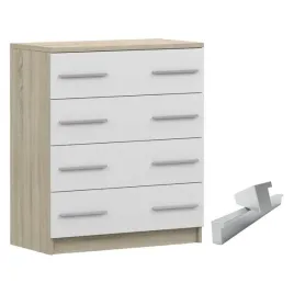 system-omega-02-komoda-80-sonoma-bialy-mlodziezowe-dzieciece-producent