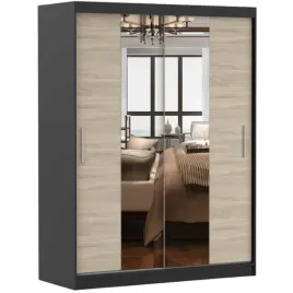 szafa-przesuwna-vista-01-150x61-czarny-sonoma-lustro-polki-producent