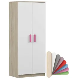 system-smyk-06-szafa-80-sonoma-bialy-meble-mlodziezowe-dzieciece-producent