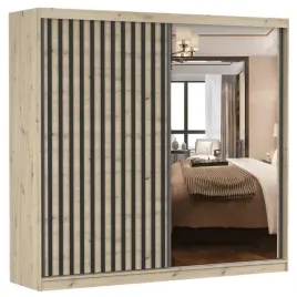 szafa-przesuwna-werona-233-z-lustrem-garderoba-lamele-artisan-producent-pl