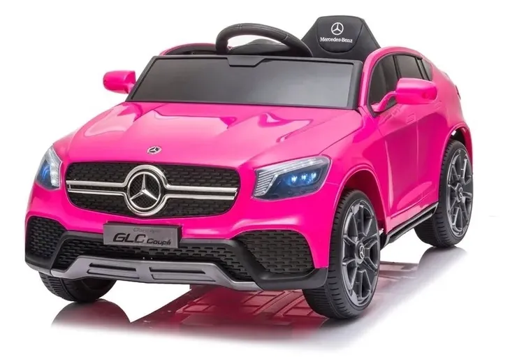 Auto na akumulator Mercedes GLC Coupe 2x45 Watt Miękkie koła Pilot Skóra