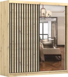 szafa-przesuwna-werona-180-z-lustrem-garderoba-lamele-artisan-producent-pl