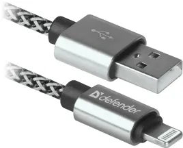 kabel-defender-usb-lightning-10m-2-1a-bialy