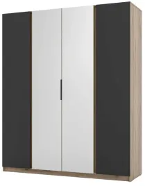 szafa-oceania-2f-2-lustro-dab-evoke-czarny