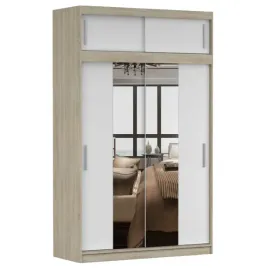 szafa-przesuwna-z-nadstawka-vesta-01-150-z-lustrem-polki-sb-producent-pl