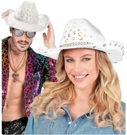 kapelusz-kowbojski-bialy-z-diamencikami-srebrnymi-holograficznymi-karnawal