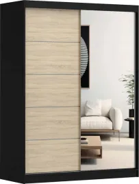 szafa-przesuwna-vista-05-150x61-czarny-sonoma-lustro-polki-producent