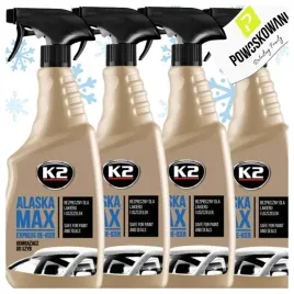 k2-alaska-max-700-ml-odmrazacz-do-szyb-samochodowych-zestaw-zimowy-4-sztuki