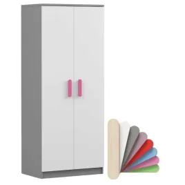 system-smyk-06-szafa-80-szary-bialy-meble-mlodziezowe-dzieciece-producent
