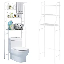 regal-lazienkowy-wysoki-nad-wc-aluminiowy-bialy-3-polki