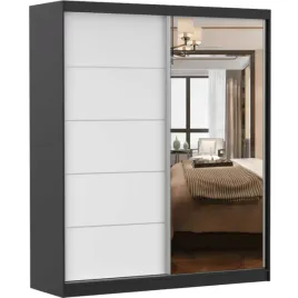 szafa-przesuwna-bella-180x61-czarny-bialy-lustro-polki-pojemna-producent