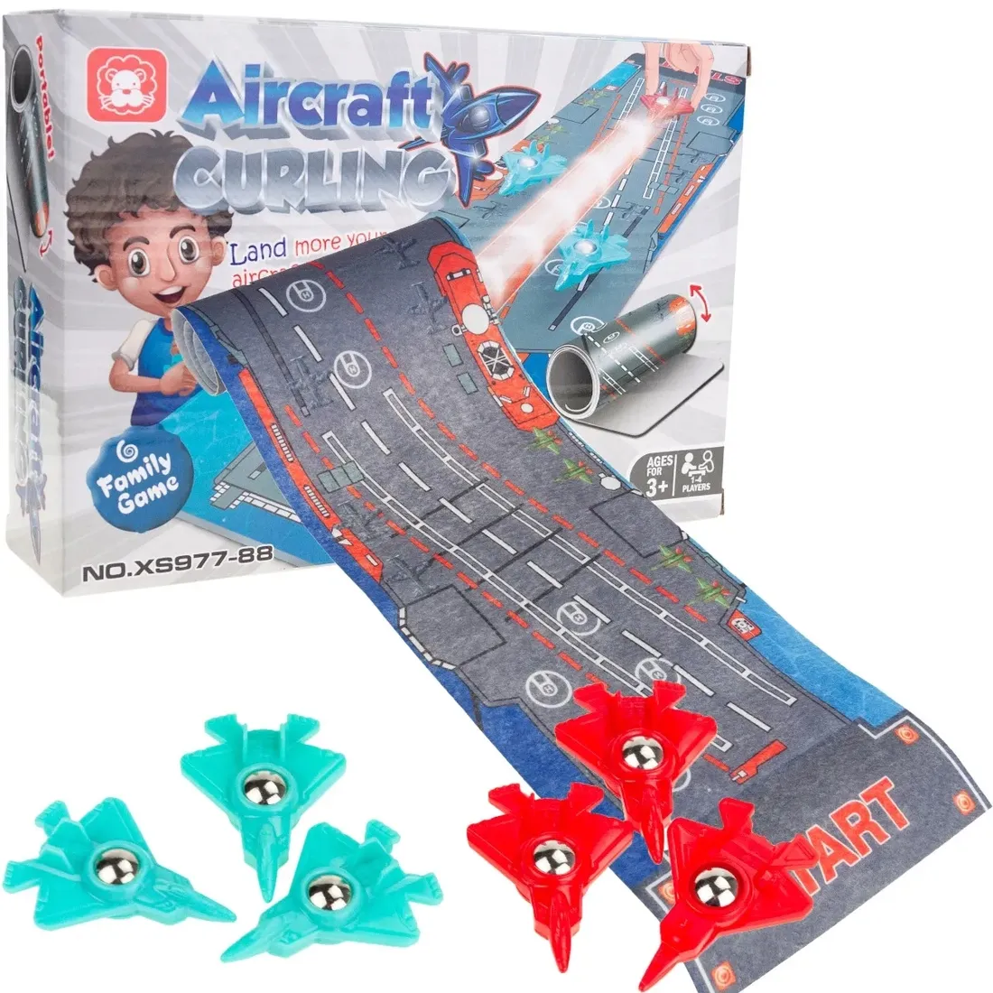 rodzinna-gra-zrecznosciowa-mini-curling-mata-do-gry-6-samolotow-wyscigi