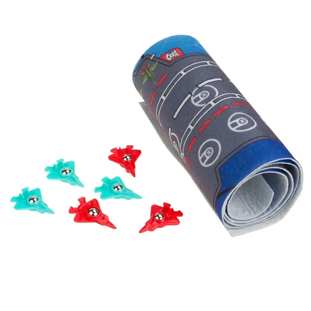 rodzinna-gra-zrecznosciowa-mini-curling-mata-do-gry-6-samolotow-wyscigi-stan-opakowania-oryginalne