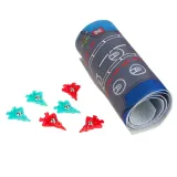 rodzinna-gra-zrecznosciowa-mini-curling-mata-do-gry-6-samolotow-wyscigi-stan-opakowania-oryginalne