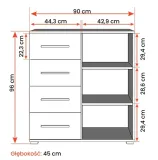 komoda-frida-mini-90-duza-pojemna-szuflady-polki-stylowa-sb-producent-stan-nowy